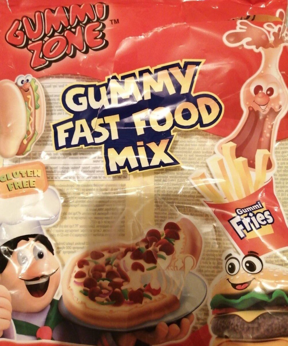 Gummy fast food mix - Product - fr