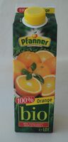 Pfanner Bio Orange 100% 1LTR - Product - fr