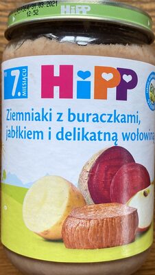 Ziemniaki z buraczkami, jabłkiem i wołowiną - Product