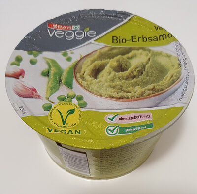 Vegan Bio-Erbsamole - Product