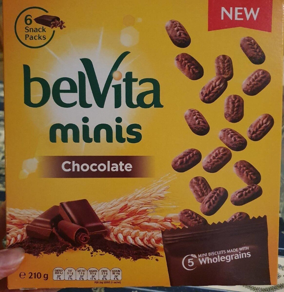 Belvita Minis Chocolate - Product - en