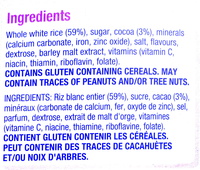 Coco Pops - Kellogg's - 375G - Ingredients - fr
