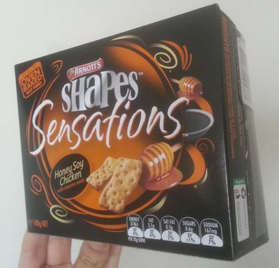 Shapes Sensations Honey Soy Chicken with sesame seeds - Product - en
