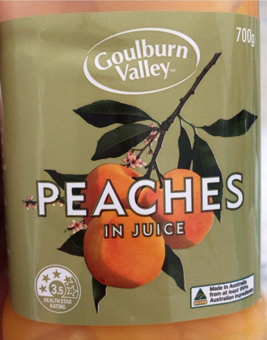 peaches in juice - Product - en