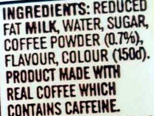 Iced coffee strong - Ingredients - en