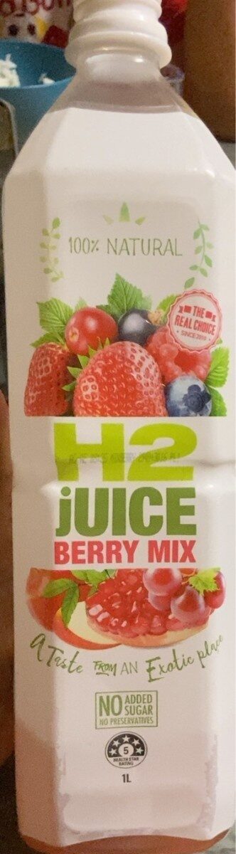 H2 Juice berry mix - Product - en