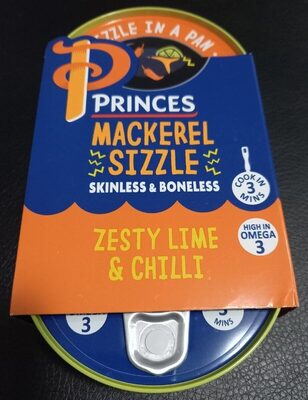 Mackerel sizzle zesty lime & chilli - Product - en
